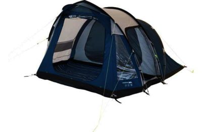 Trespass Go Further 4 Man 2 Room Family Tent